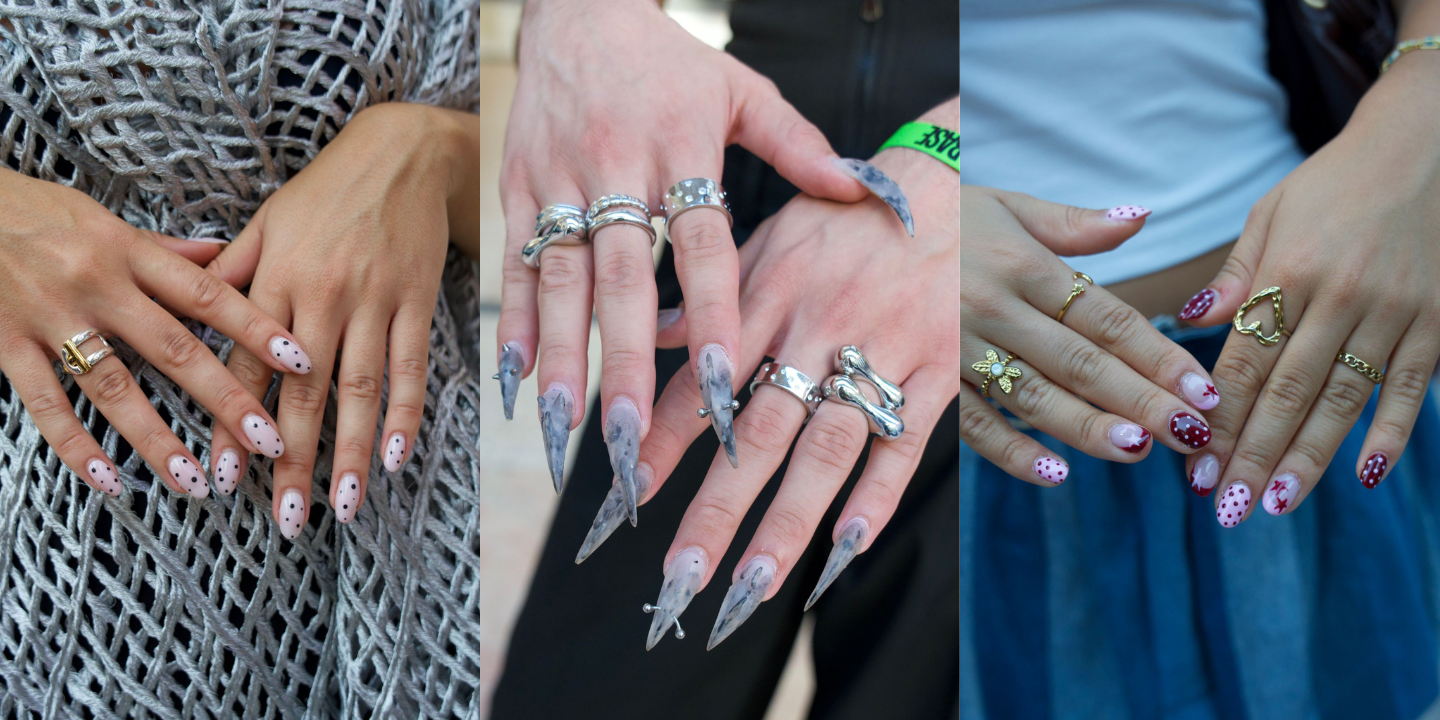 ModaLisboa. Em monocromático ou polka dots, tem de ver estas 9 manicures dos fashionistas