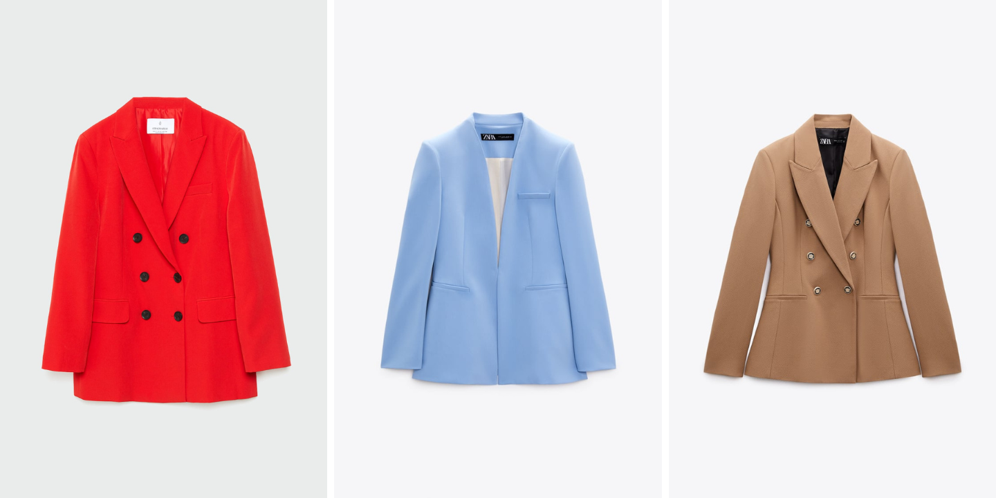 20 blazers coloridos (a partir de 18,99€) para regressar ao trabalho com estilo e elegância