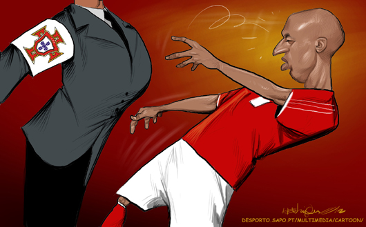 Dois meses de desmaio para Luisão