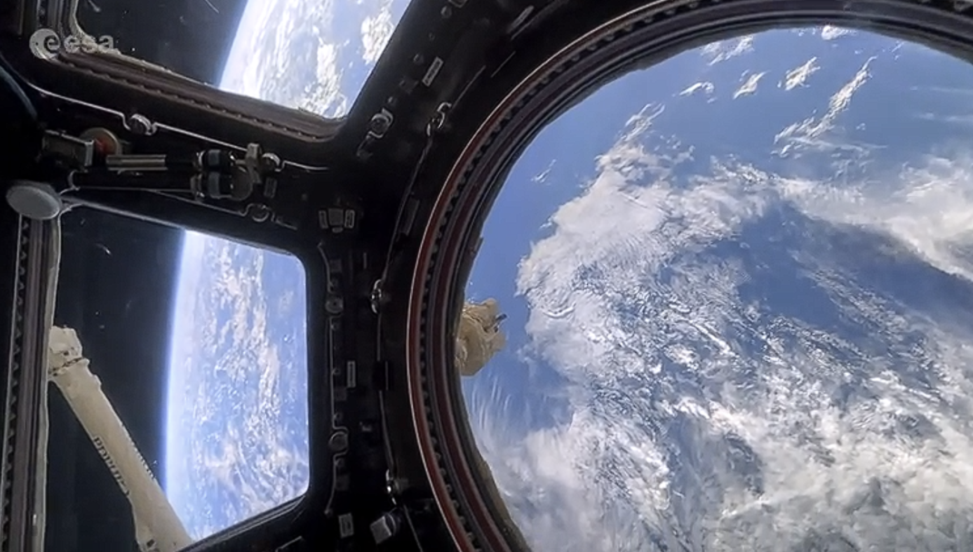 O que se vê da “janela para o mundo” da Estação Espacial Internacional? Vídeo mostra tudo (em menos de 1 minuto)