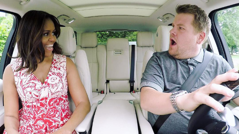 Fãs descobrem que James Corden não conduz em “Carpool Karaoke”