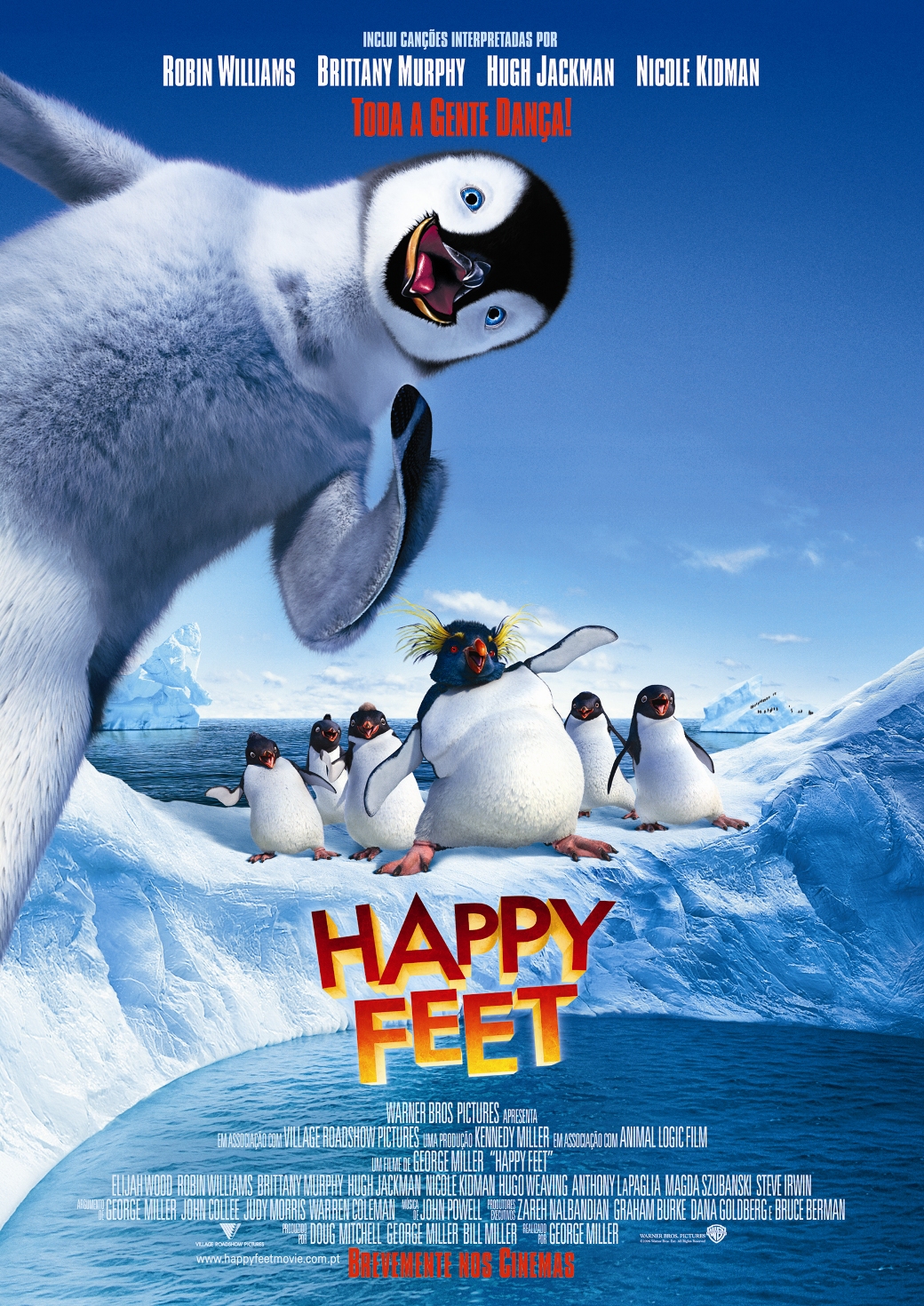 Poster HAPPY FEET - the five amigos