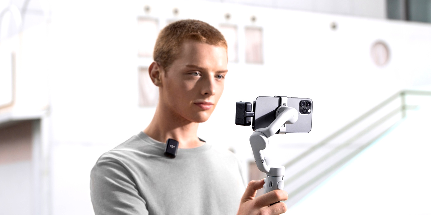 DJI aposta em microfones wireless de lapela para criadores de conteúdos