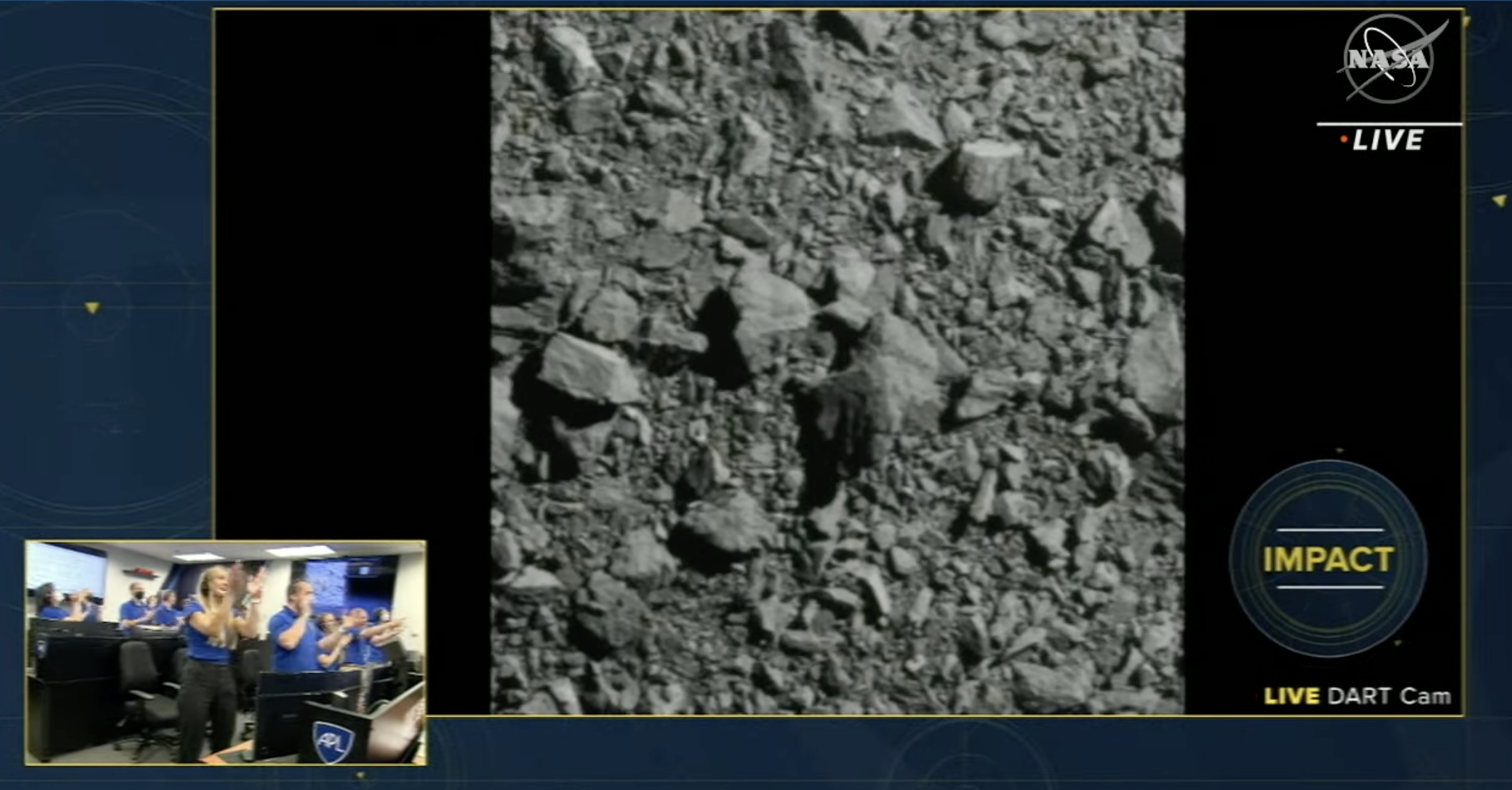 NASA faz História e protege a Terra. Sonda colide com asteróide e muda a sua direção (e milhões viram no YouTube)