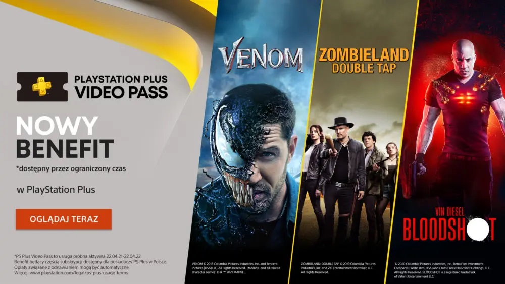 Sony confirma PlayStation Plus Video Pass. Polónia será o primeiro país a receber a novidade