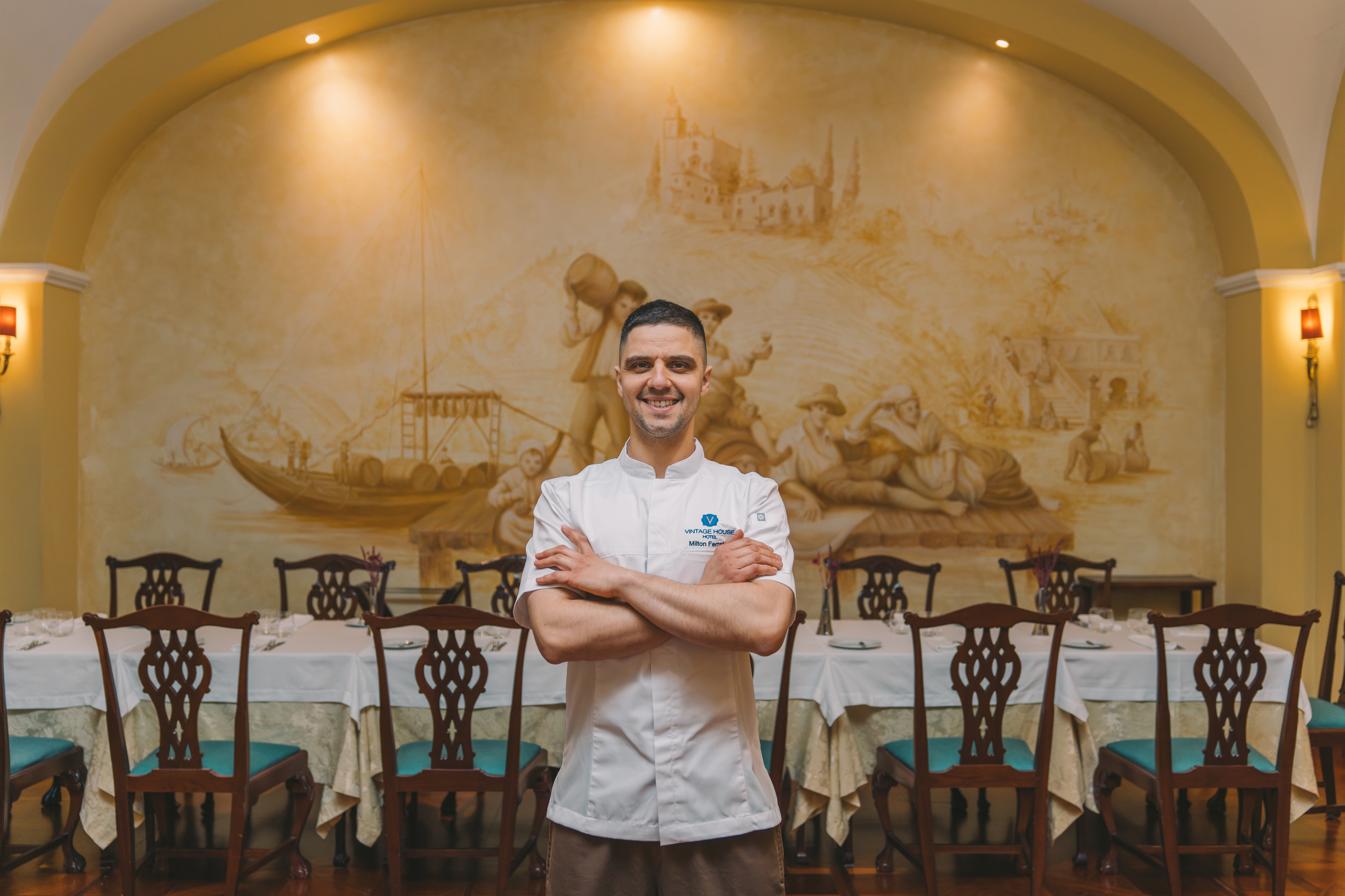 Milton Ferreira, chef do Vintage House Hotel