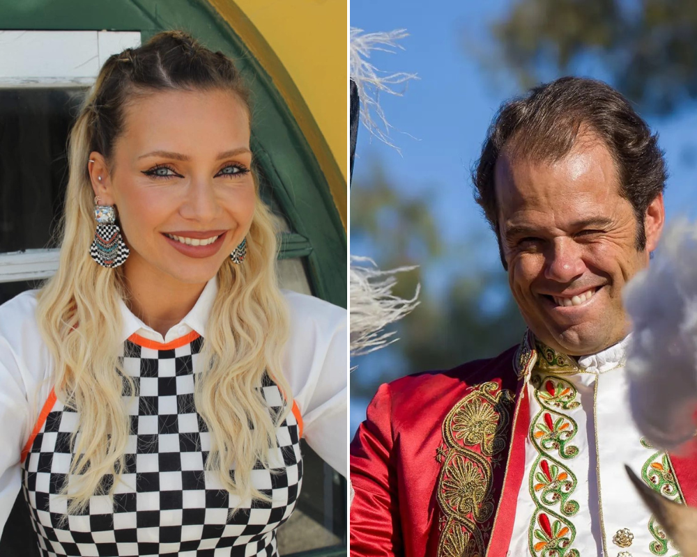 Luciana Abreu assume relação com cavaleiro João Moura Caetano. Veja a primeira fotografia do casal