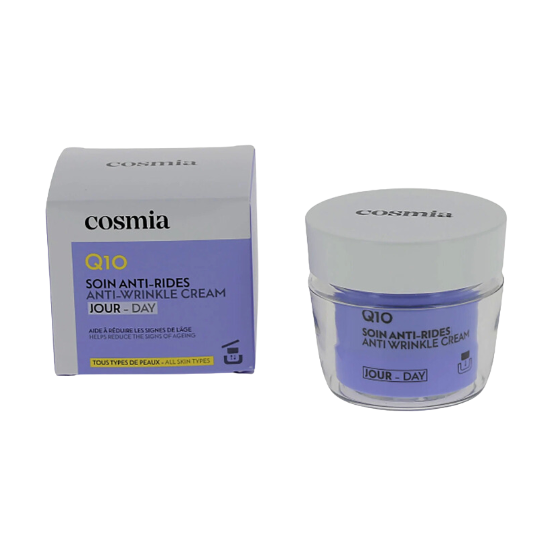 Cosmia, Creme De Rosto Antirrugas Q10 Dia 50ml – Auchan