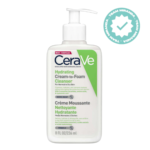 Cerave, Creme-Espuma de Limpeza Hidratante Pele Sensível Normal a Seca – Bairro da Saúde