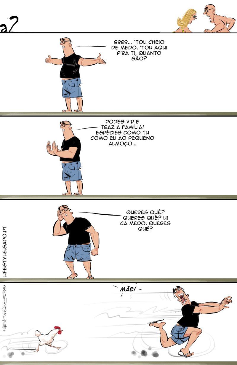 'Tás a falar p'ra mim?