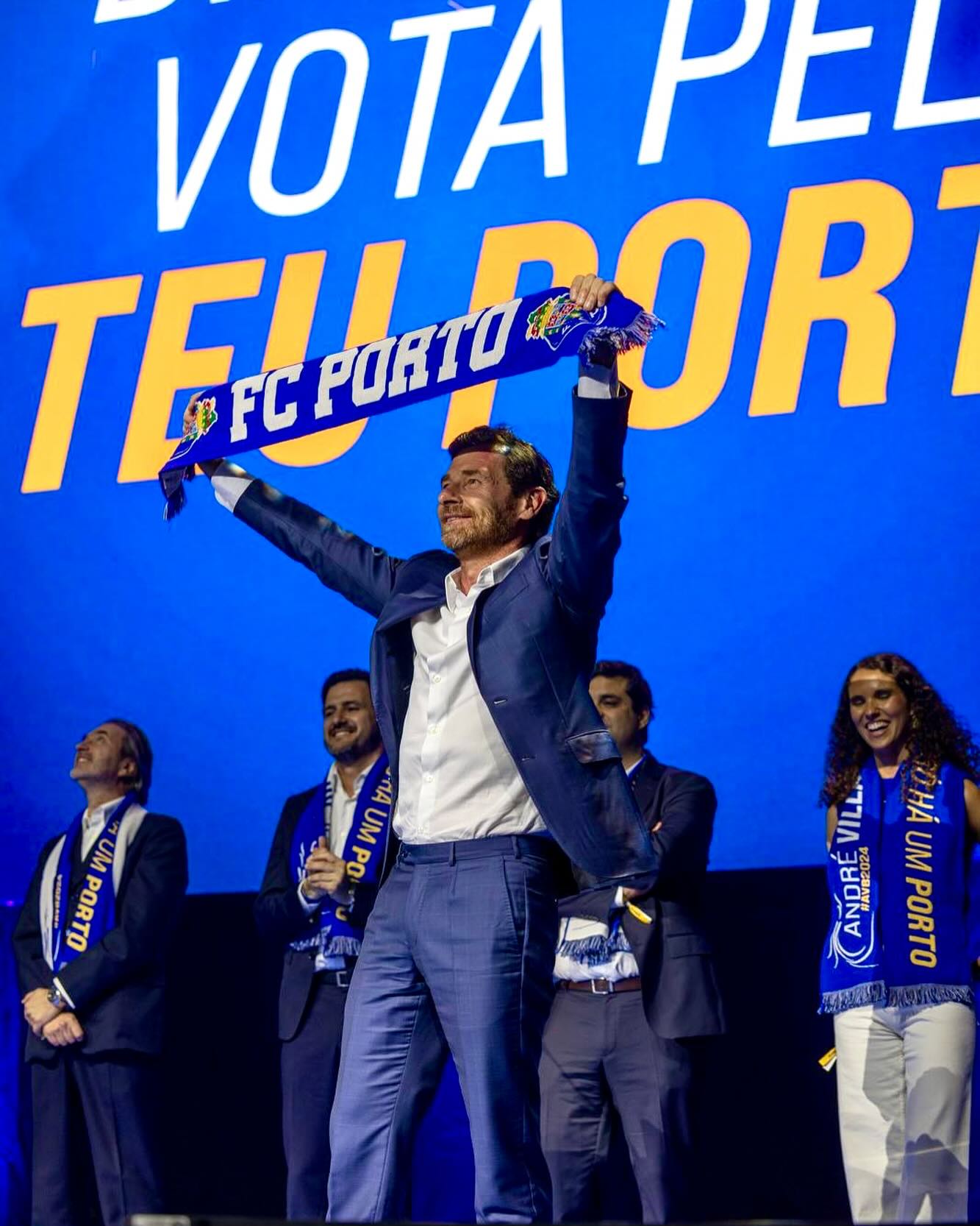 André Villas-Boas é o novo presidente do FCP. “Hoje o Porto está livre de novo”