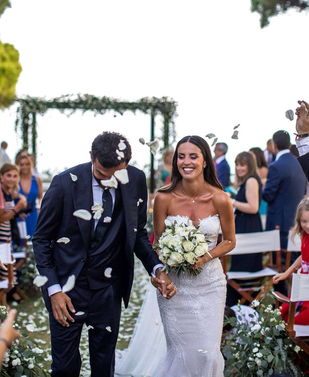 Catarina Gouveia revela fotos do casamento (e em quase todas há lágrimas)