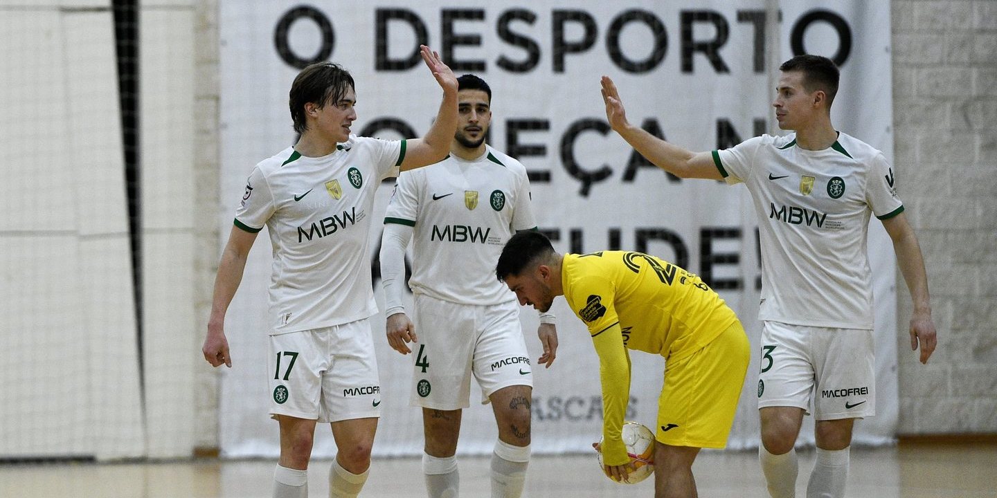 Sporting regressa à liderança da Liga de futsal