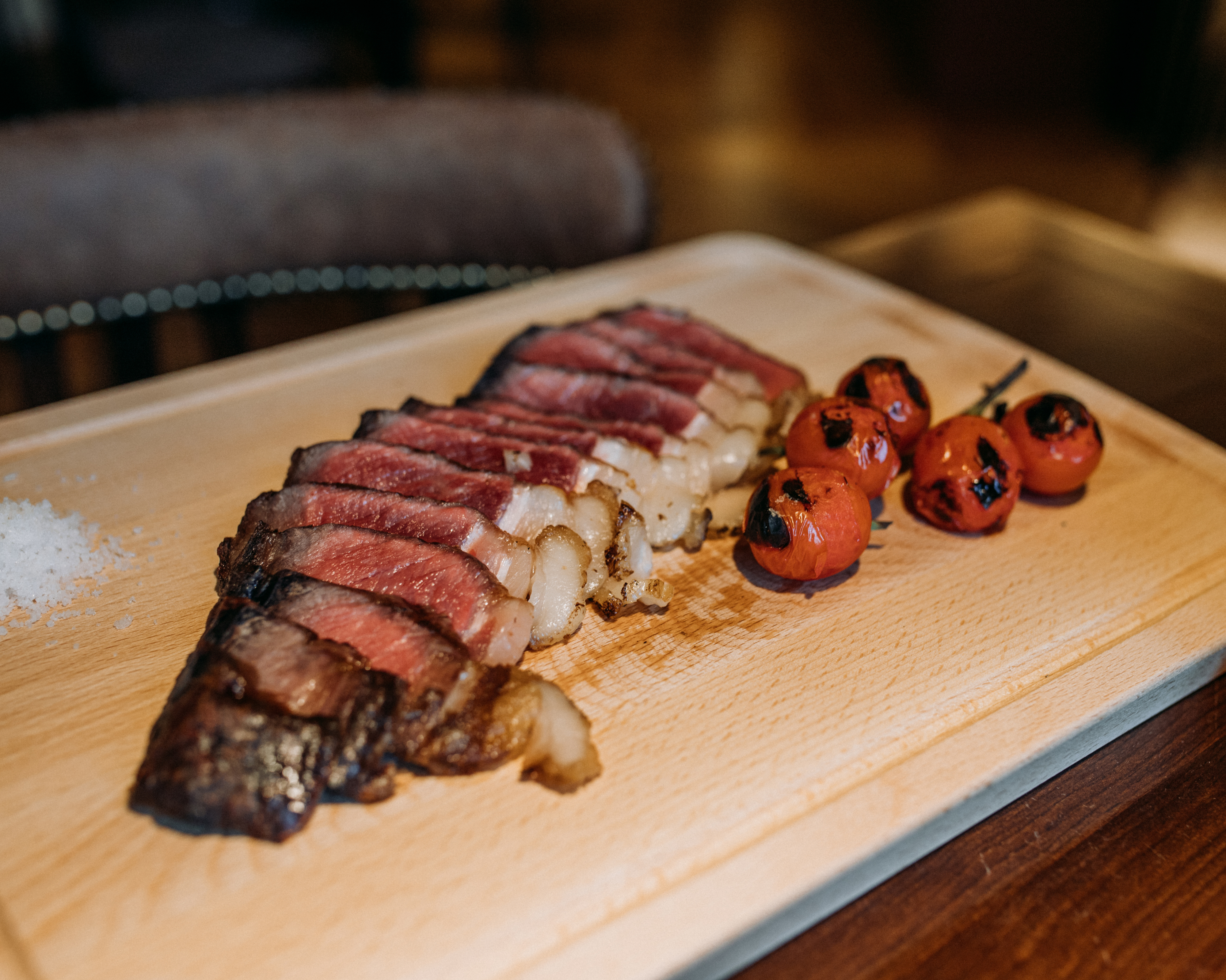 Bo’vine. Neste restaurante há carne, muita carne, e um bar de cocktails