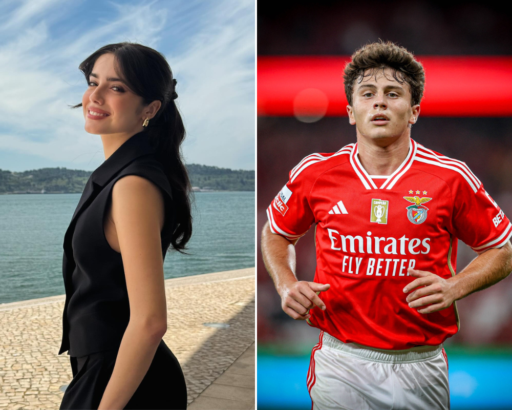 Já é oficial entre João Neves e Madalena Aragão? Atleta publicou fotografia com a atriz (e estão bem sorridentes)