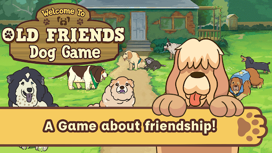Em Old Friends Dog Game pode criar o seu próprio santuário virtual para cães idosos