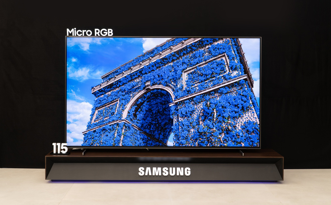 Samsung apresenta televisores com tecnologia pioneira Micro RGB para modelos ultra-premium