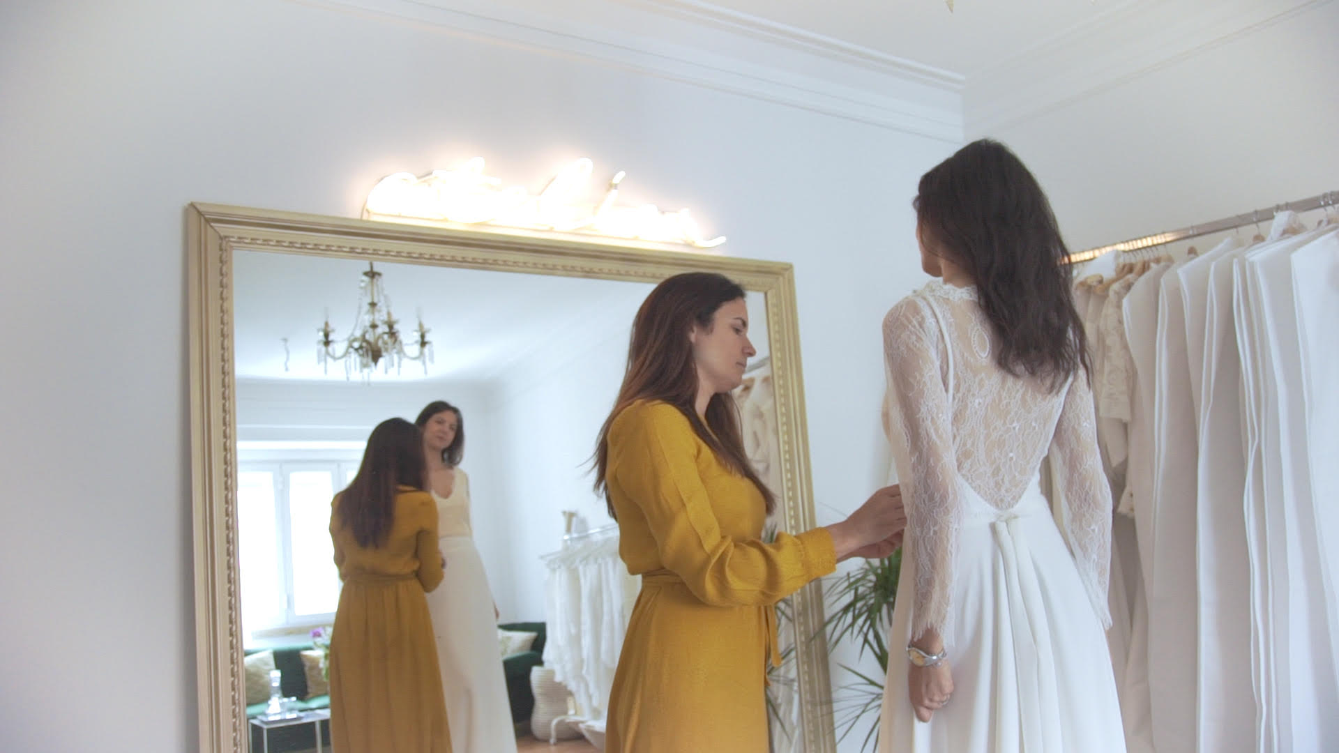 O terceiro passo para criar o meu vestido de noiva