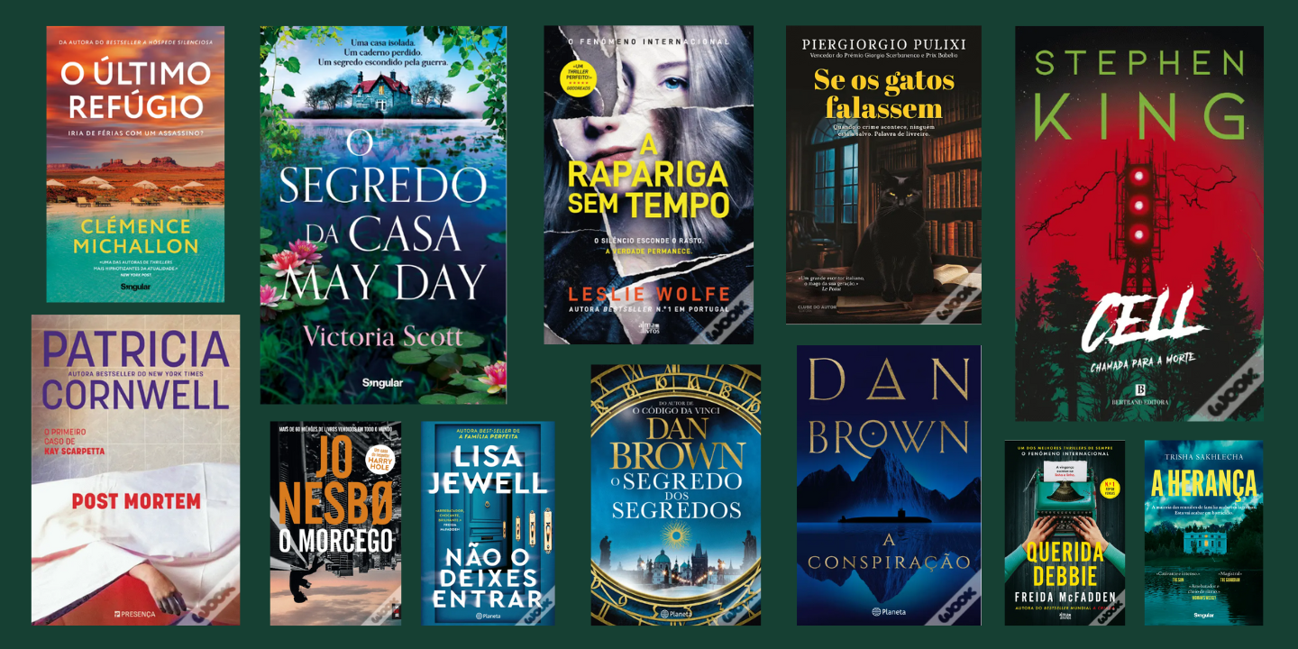 À procura do livro ideal para ler nestes dias de chuva? 12 thrillers que o vão fazer ficar colado ao sofá