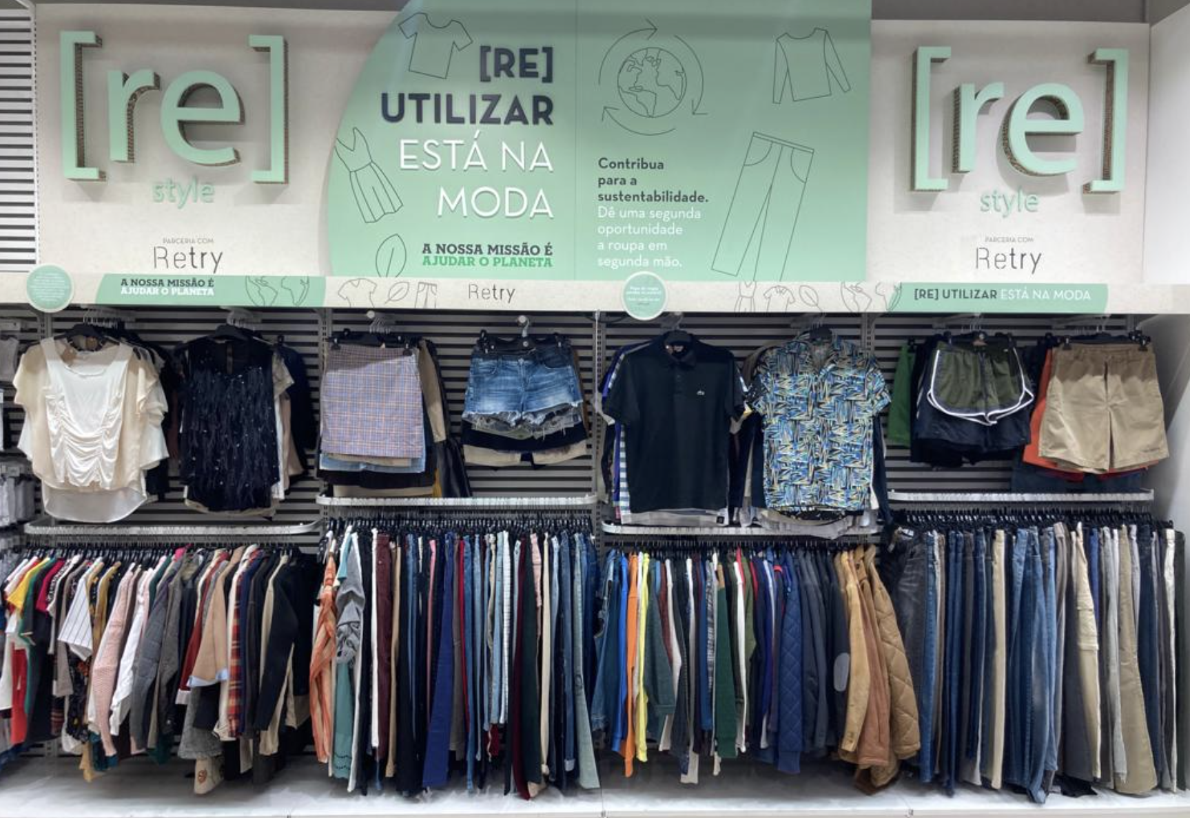 Hipermercados Continente do Colombo e GaiaShopping vão vender roupa de marcas conceituadas em segunda mão