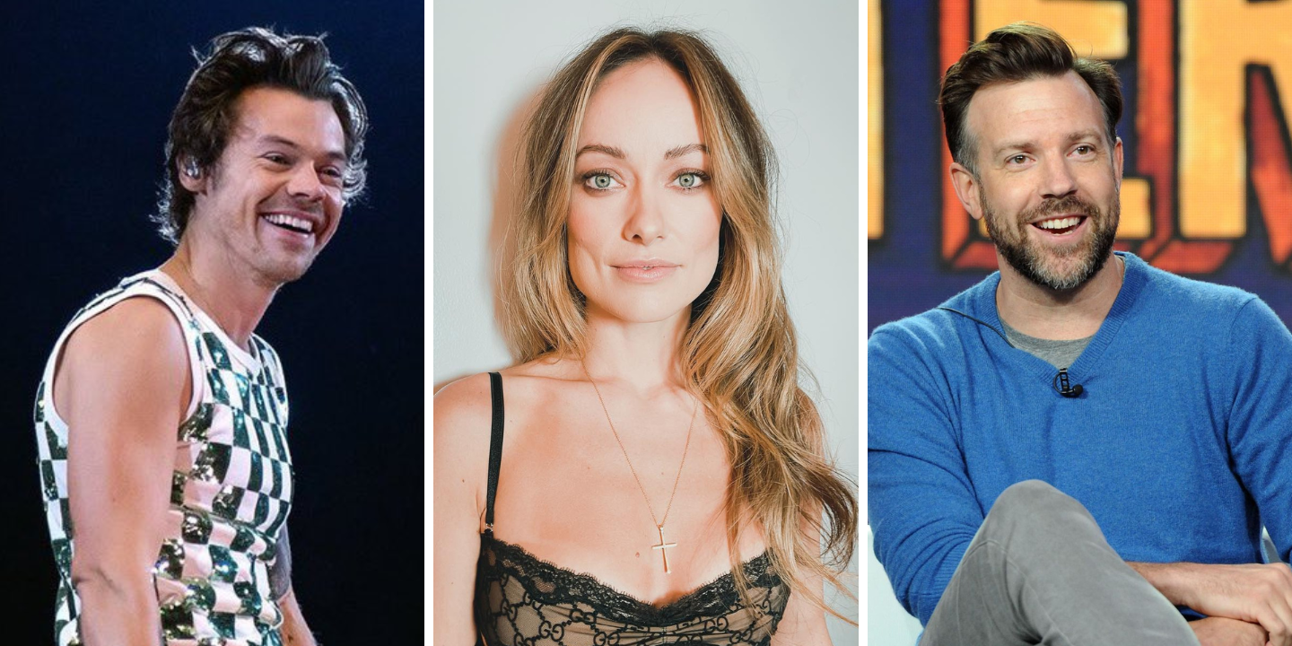 Triângulo amoroso de Olivia Wilde, Harry Styles e Jason Sudeikis marcado por traições, alcoolismo e… salada?