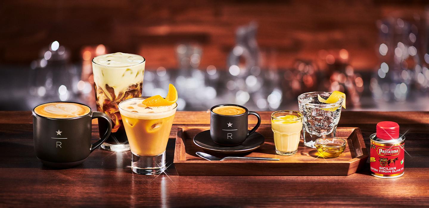 Alerta, fãs de Starbucks. Há uma nova linha que mistura azeite italiano e café numa só bebida