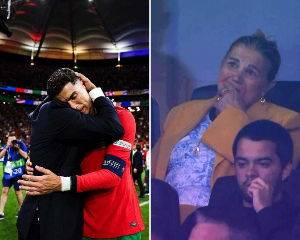 Dolores Aveiro não aguenta as lágrimas ao ver Cristiano Ronaldo chorar por Portugal (VÍDEO)