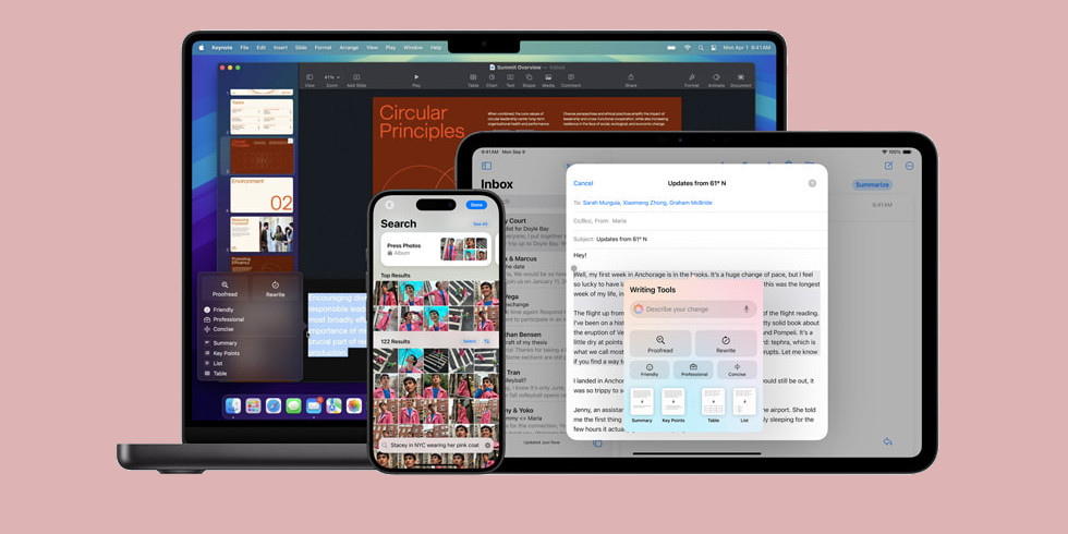 Apple Intelligence já está disponível no iPhone, iPad e Mac