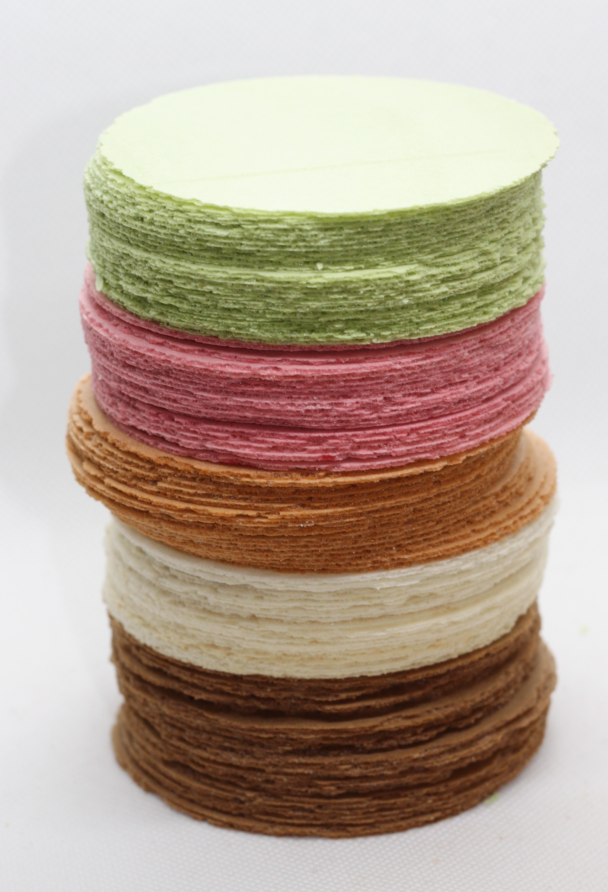 Obleias. Estas bolachas só têm uma caloria, existem em vários sabores e são vegan