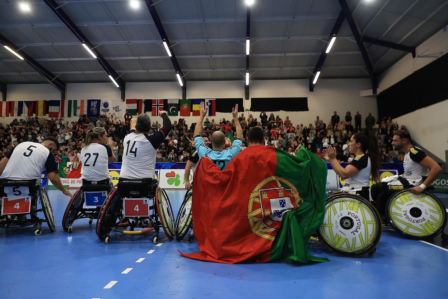 No andebol em cadeira de rodas Portugal é 'rei' da Europa e do Mundo. O  sonho, agora, são os Jogos Paralímpicos - Jogos Paralimpicos - SAPO Desporto