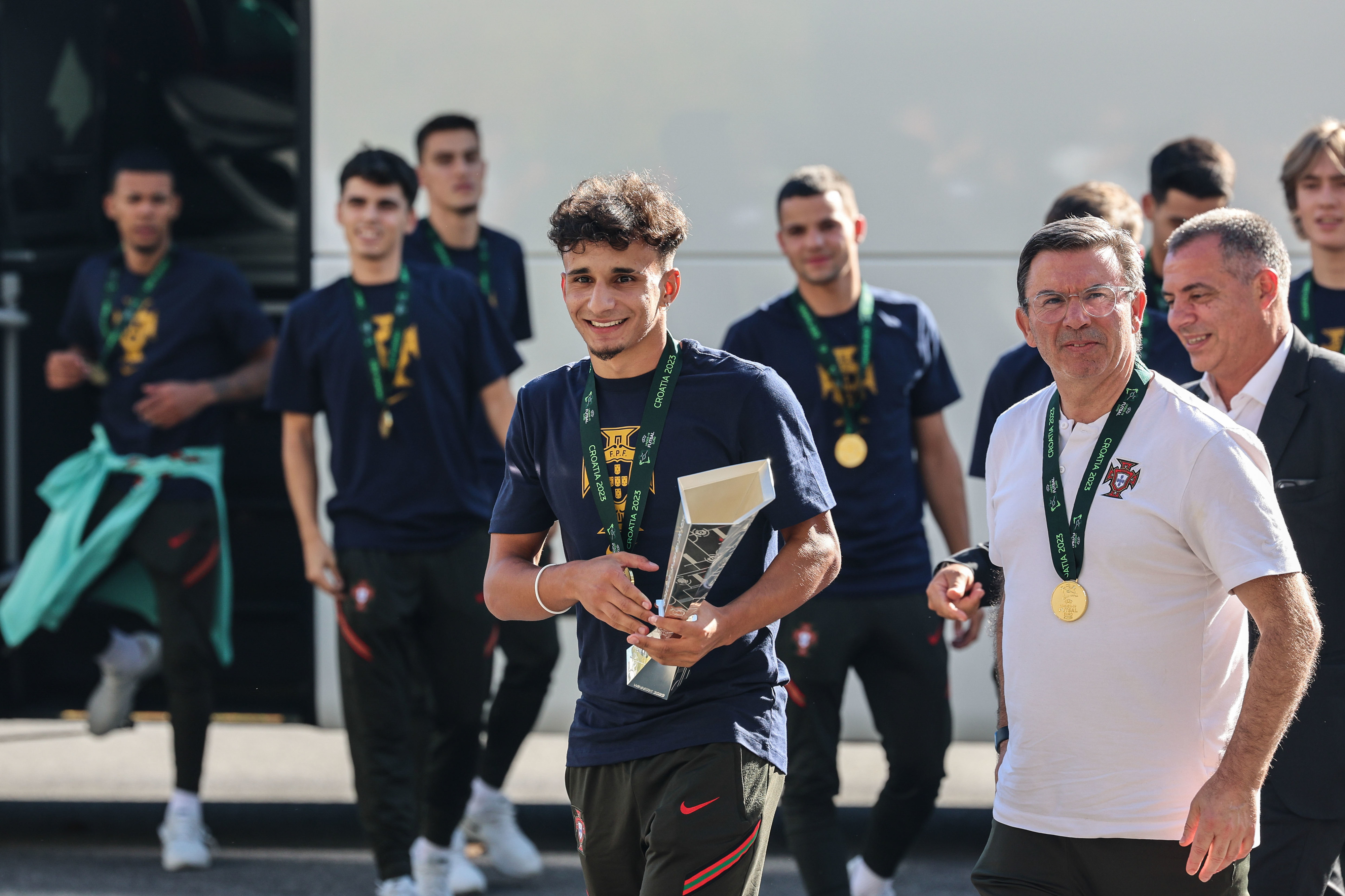 Seleção sub-19 de futsal deu o 32.º título à FPF