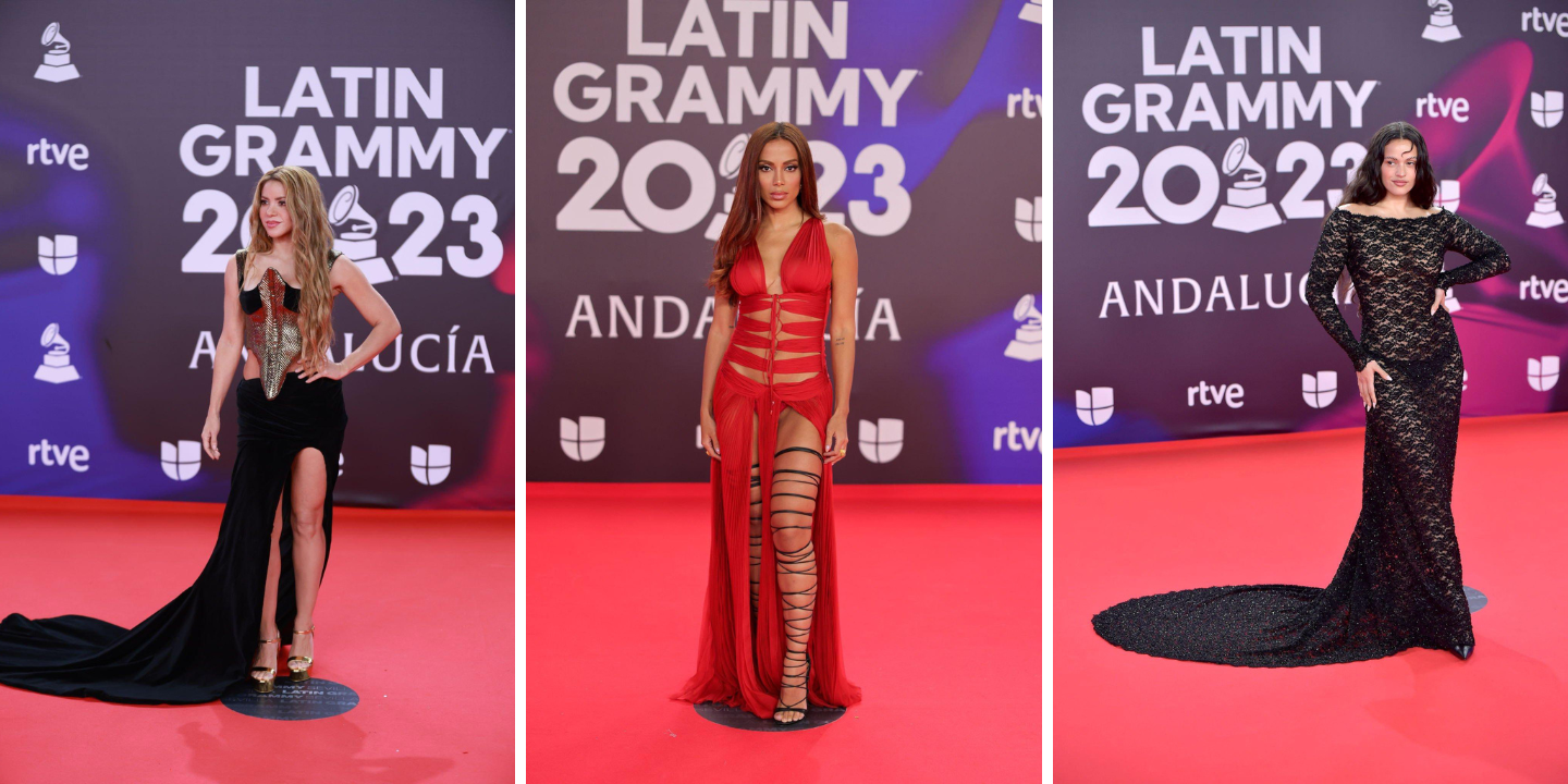Do vestido “caliente” de Anitta ao corpete majestoso de Shakira. Veja os looks dos famosos nos Grammy Latinos
