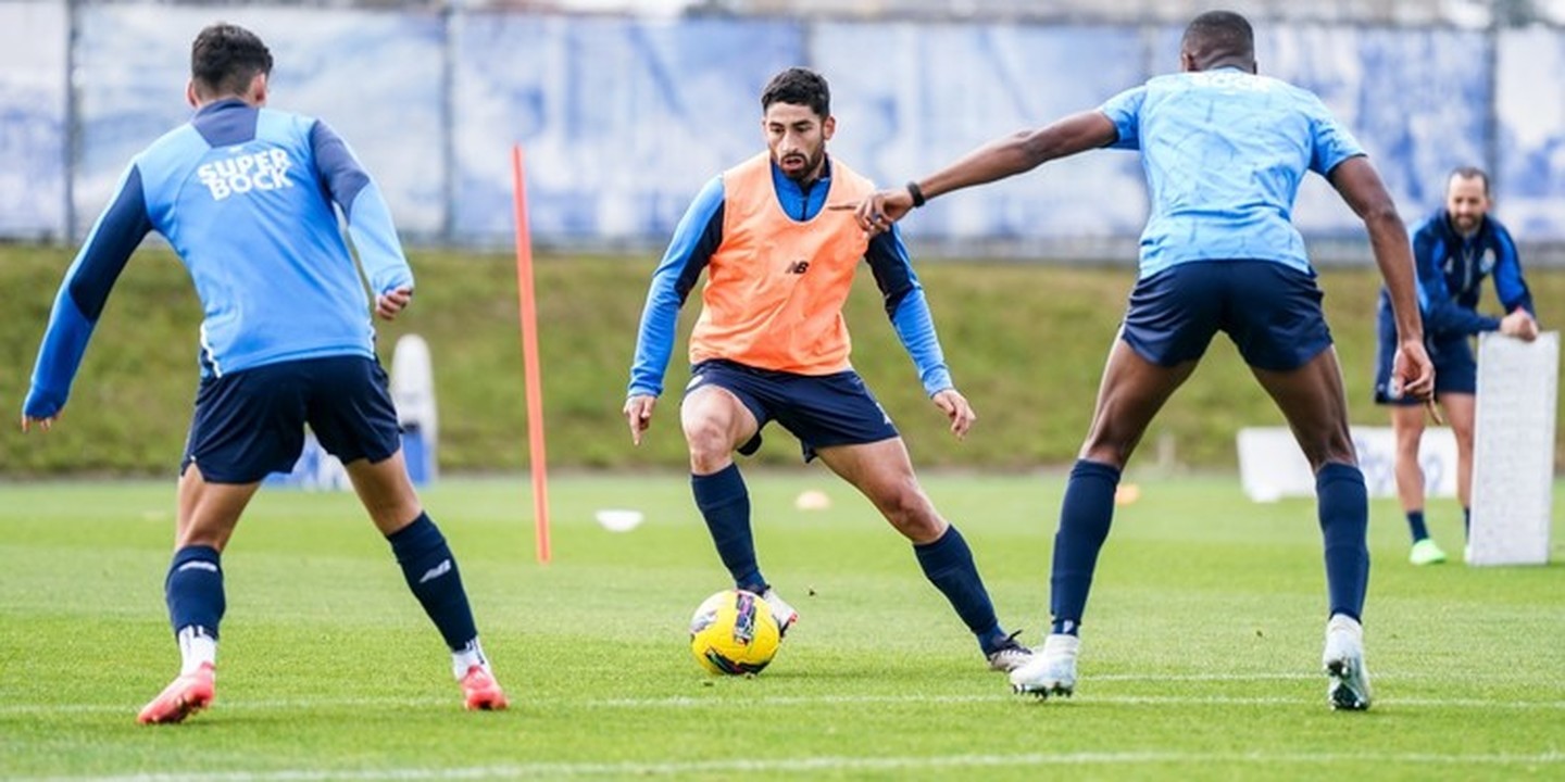 FC Porto continua preparação para clássico frente ao Sporting com três ausências