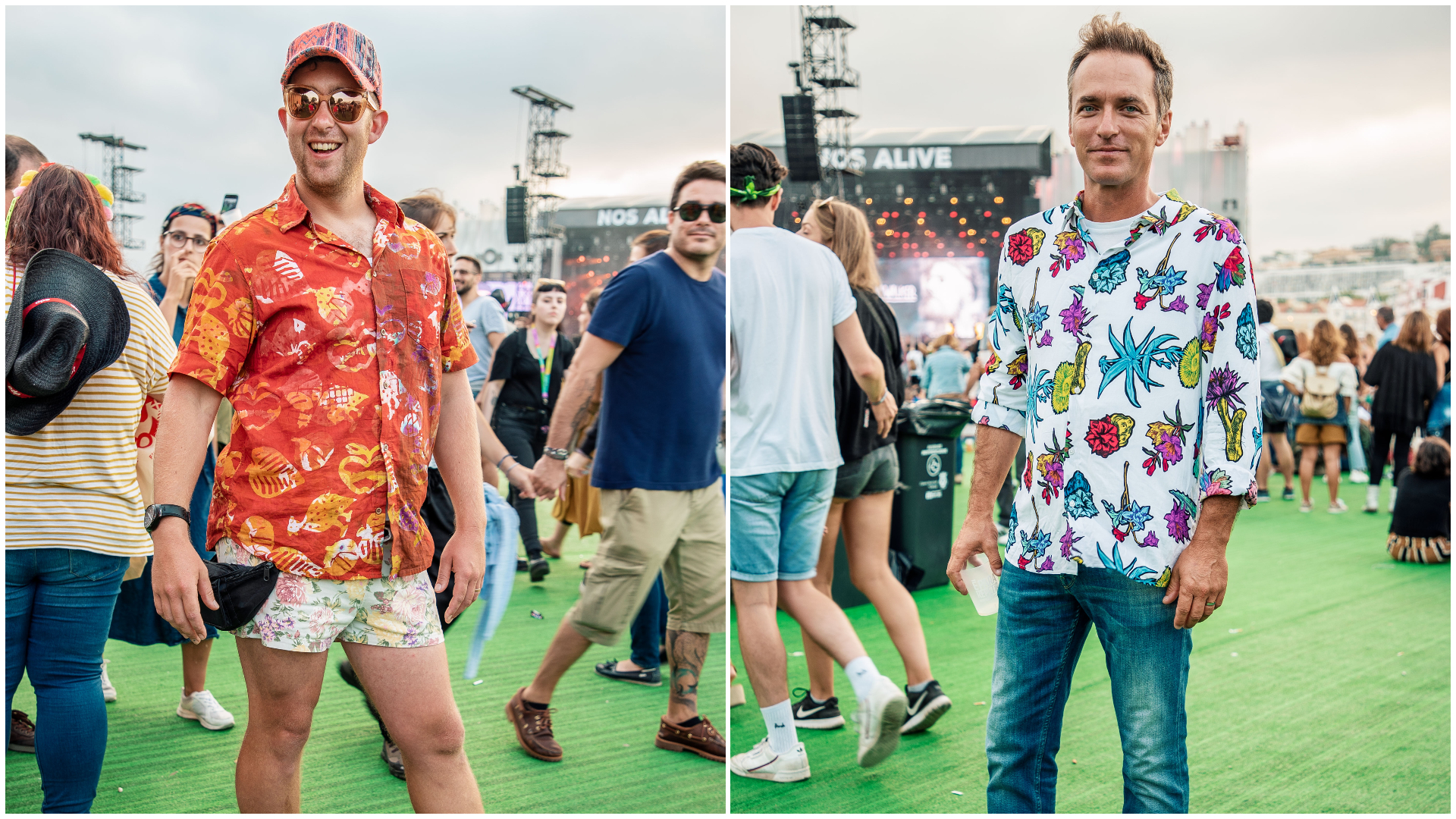 NOS Alive. Os homens renderam-se mesmo às camisas extravagantes (estes 15 looks mostram isso mesmo)