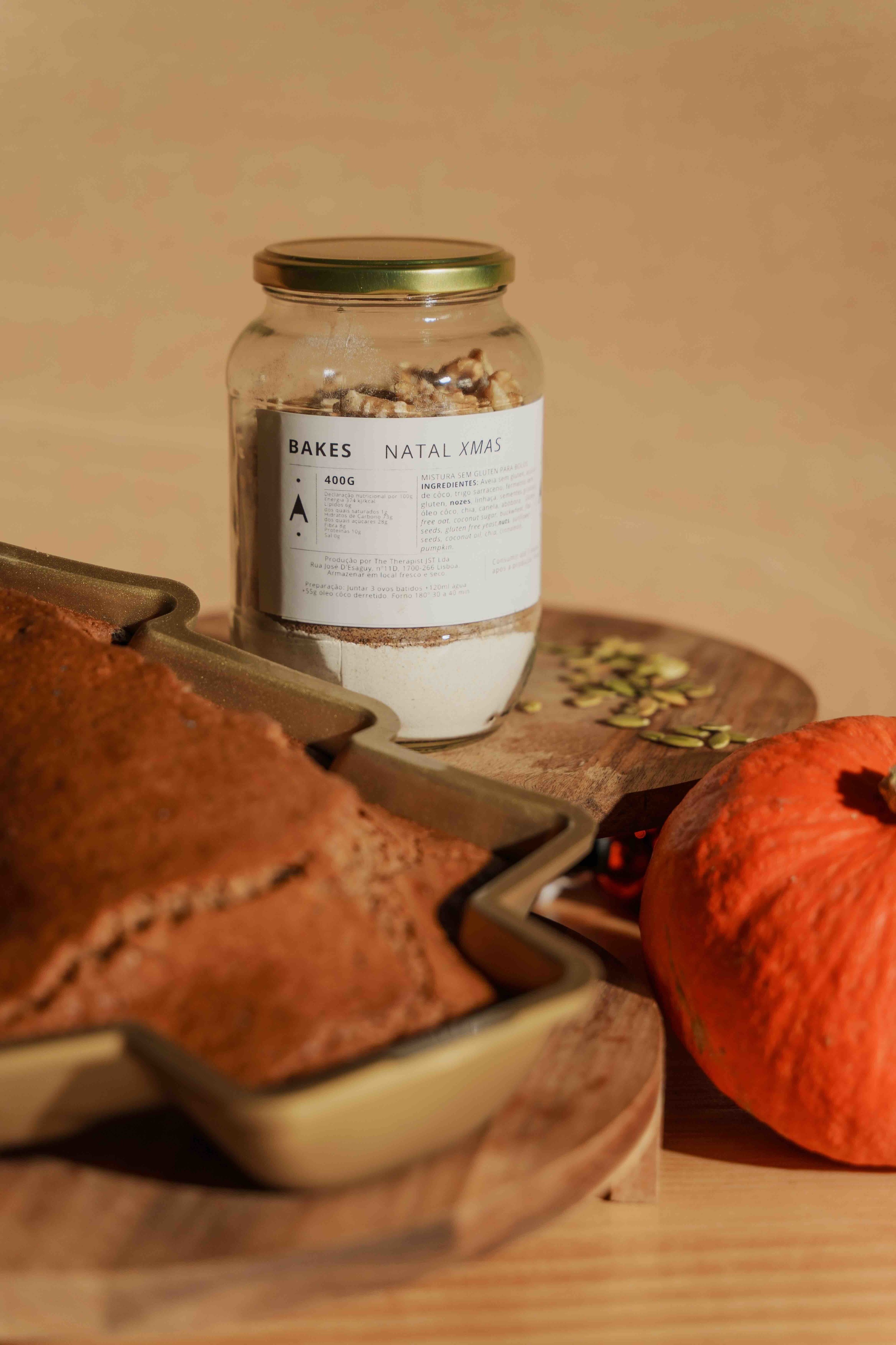 Festeje o Natal de forma mais saudável com o preparado de bolo sem glúten do The Therapist  