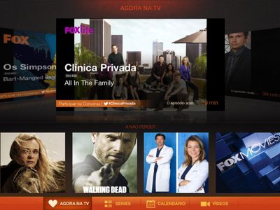 Uma aplicação móvel feita à medida dos fãs das séries da Fox