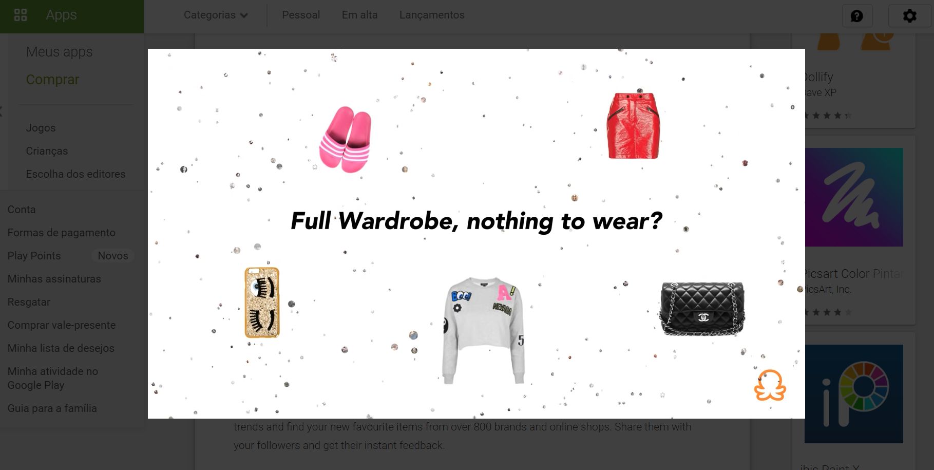 Combinar peças de roupa no telefone para criar os melhores outfits de “sair à rua”