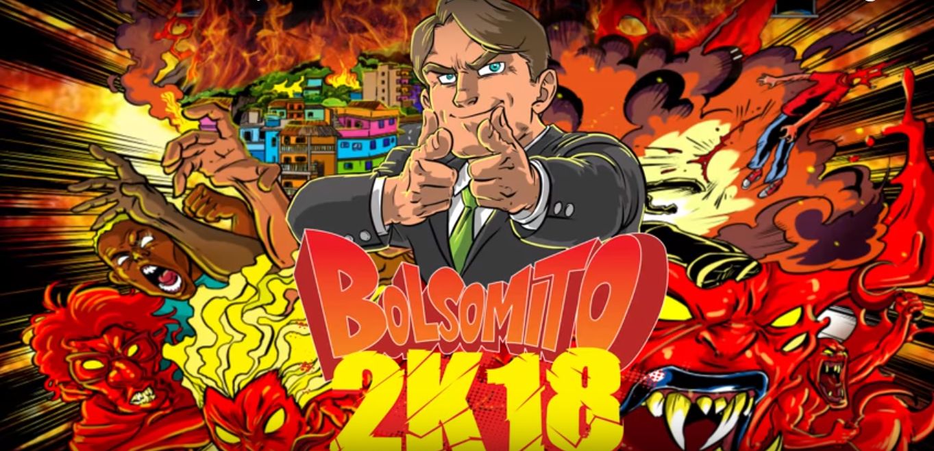 Bolsomito 2k18. O jogo em que o candidato do PSL mata opositores e minorias ao soco