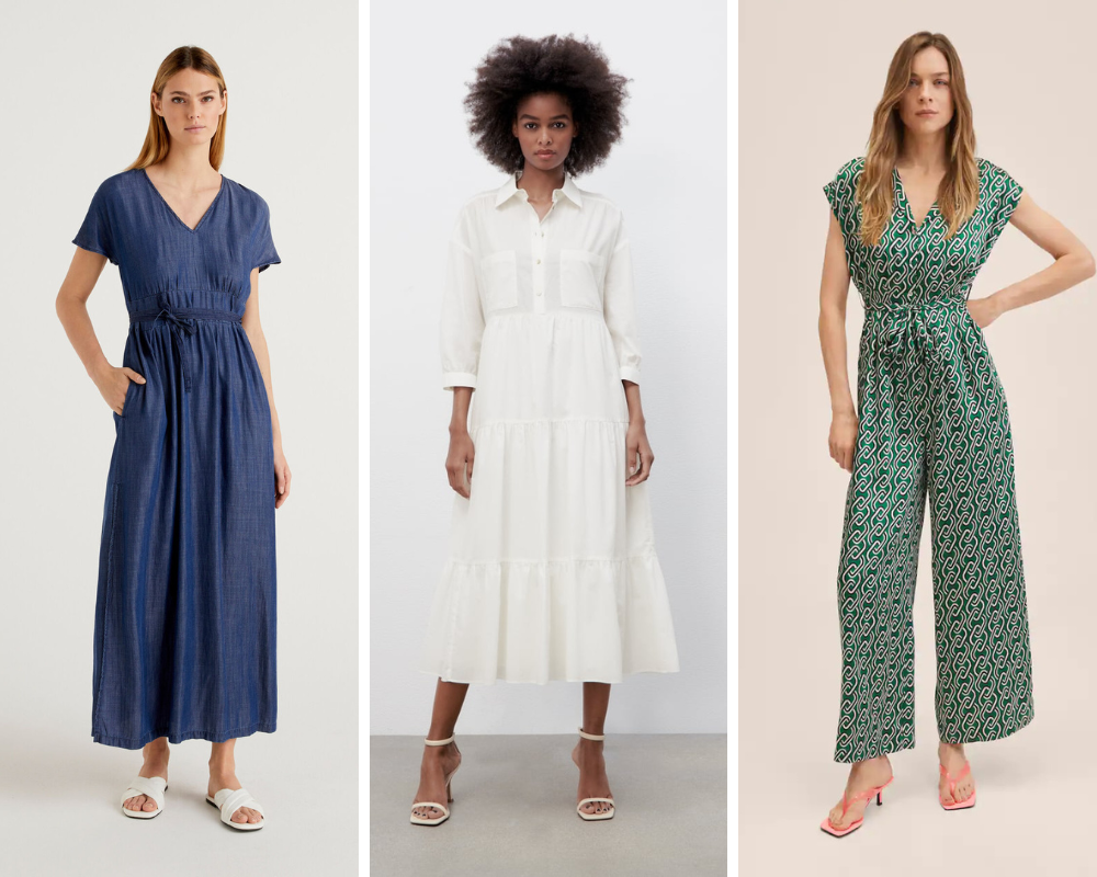 20 macacões e vestidos trendy e elegantes para este verão