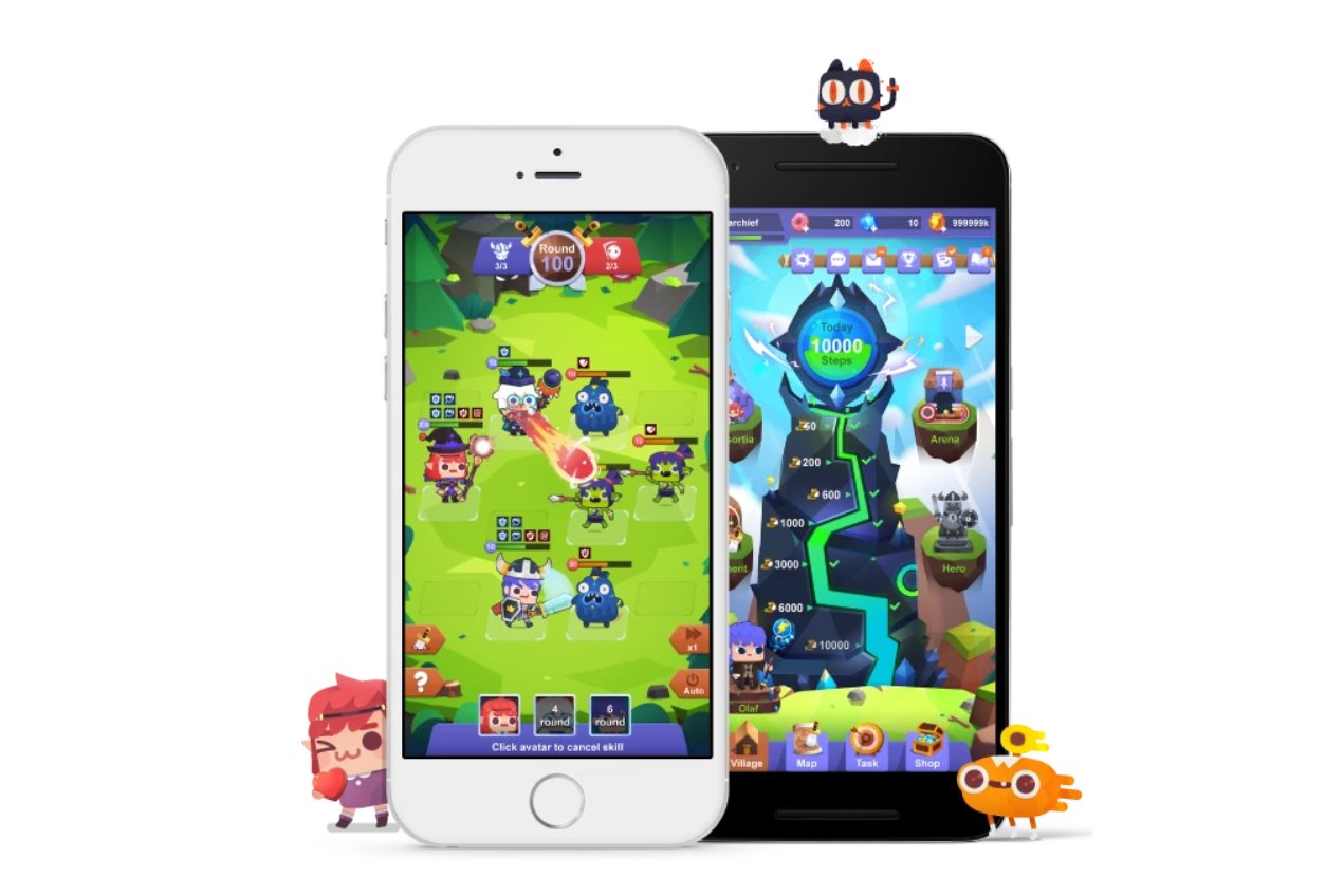 Se precisa de motivação para caminhadas experimente o Fitness RPG: Walking Games