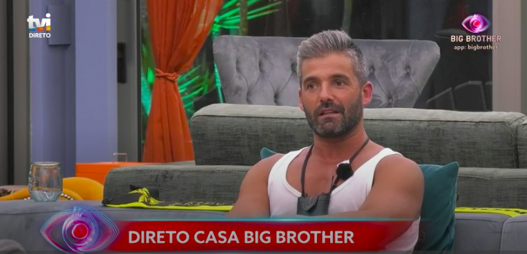 “BB2020”. Hélder para Ana Catharina: “Eu não te pude tocar, mas há outra pessoa que te pode tocar”