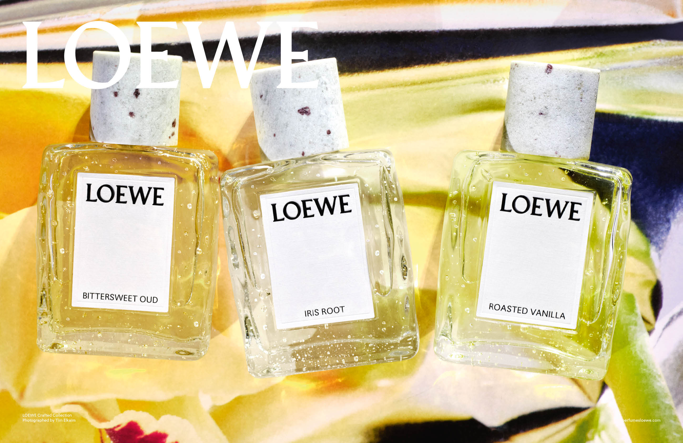 Três notas e frascos deslumbrantes. Precisamos dos novos perfumes da Loewe no nosso toucador