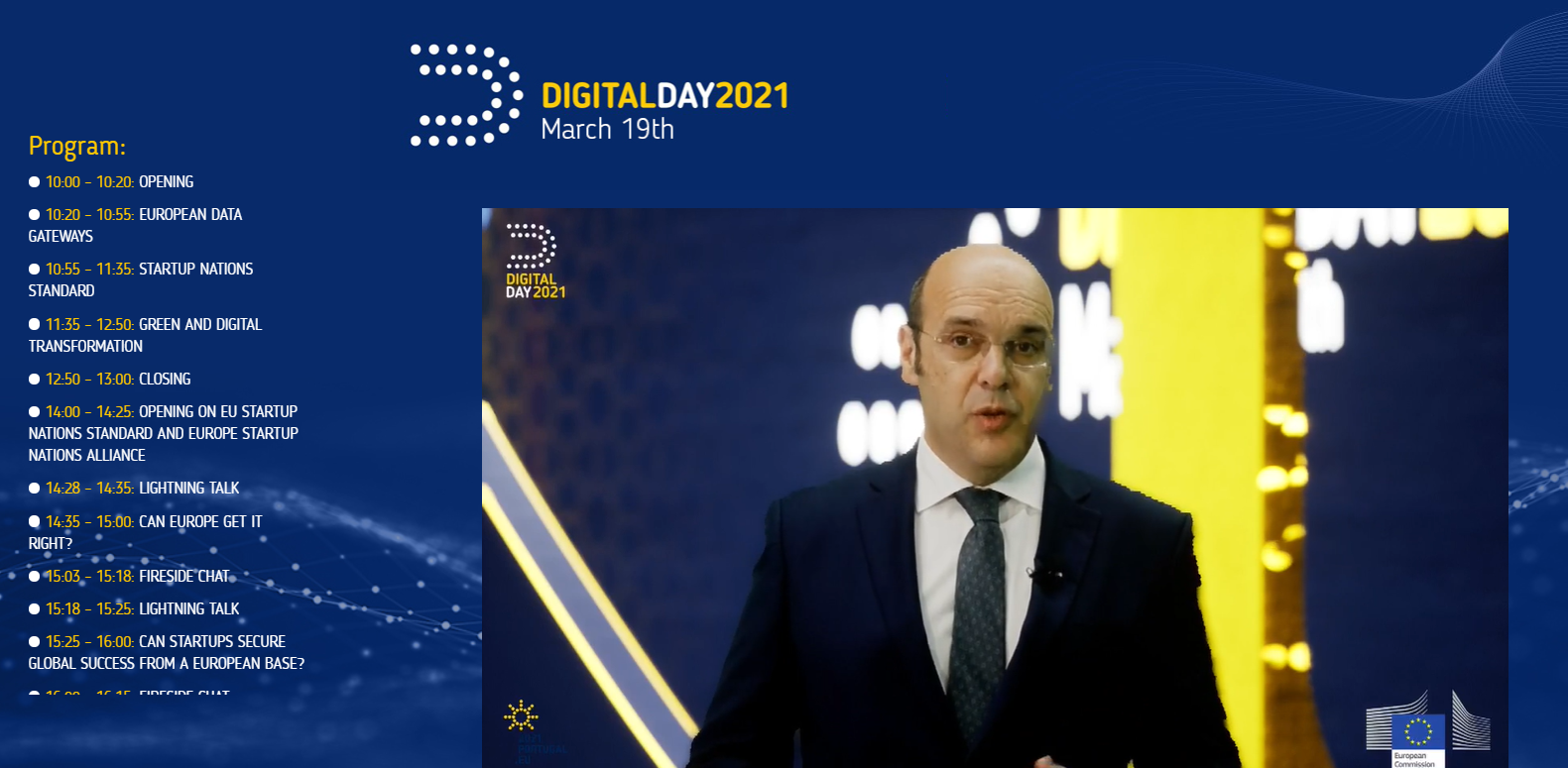 Pedro Siza Vieira: “Vamos ser ambiciosos e criar um continente Startup com um mercado digital único”