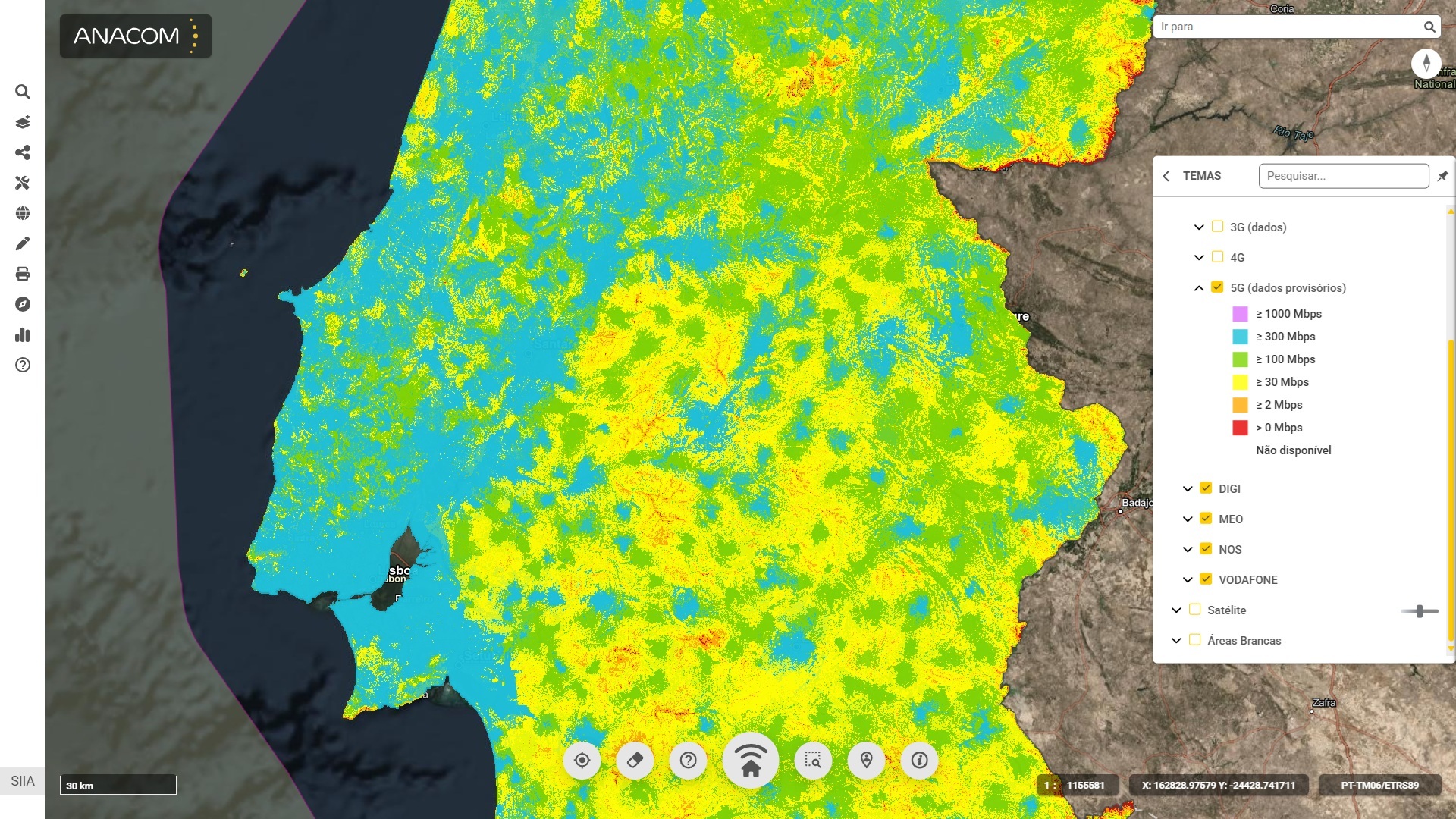 Onde há cobertura 5G em Portugal? Descubra os serviços de comunicações disponíveis neste mapa interativo
