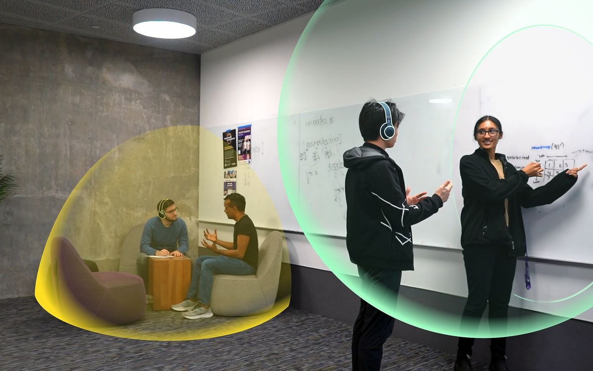 Auscultadores com IA criam “bolha de silêncio” para conversas mais privadas