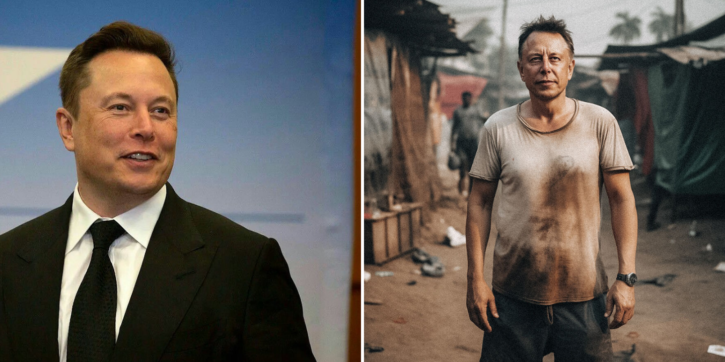 De Elon Musk a Donald Trump. Veja como os homens mais ricos seriam se vivessem na pobreza (fotos)