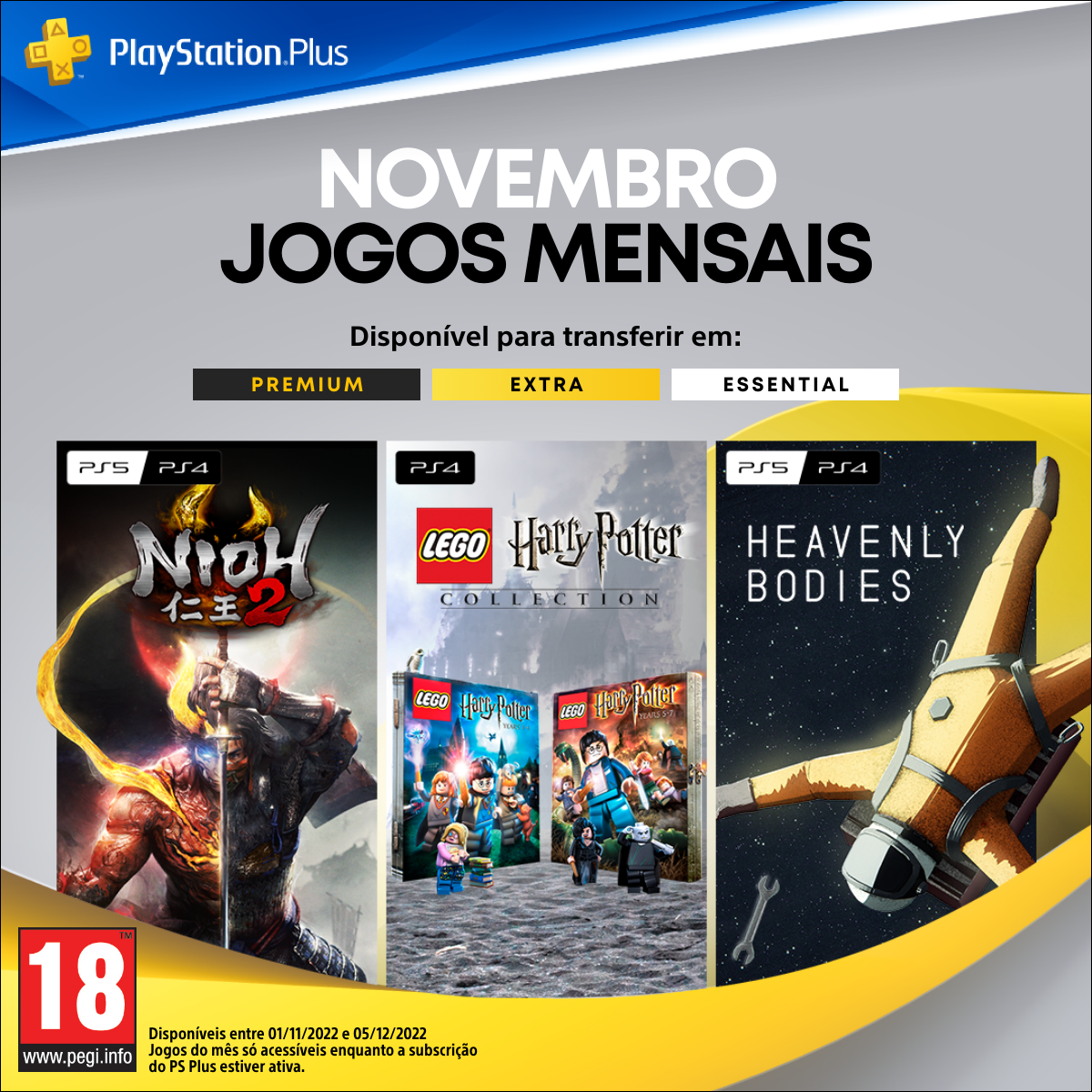 Jogos mensais de dezembro para membros PlayStation Plus: Lego 2K