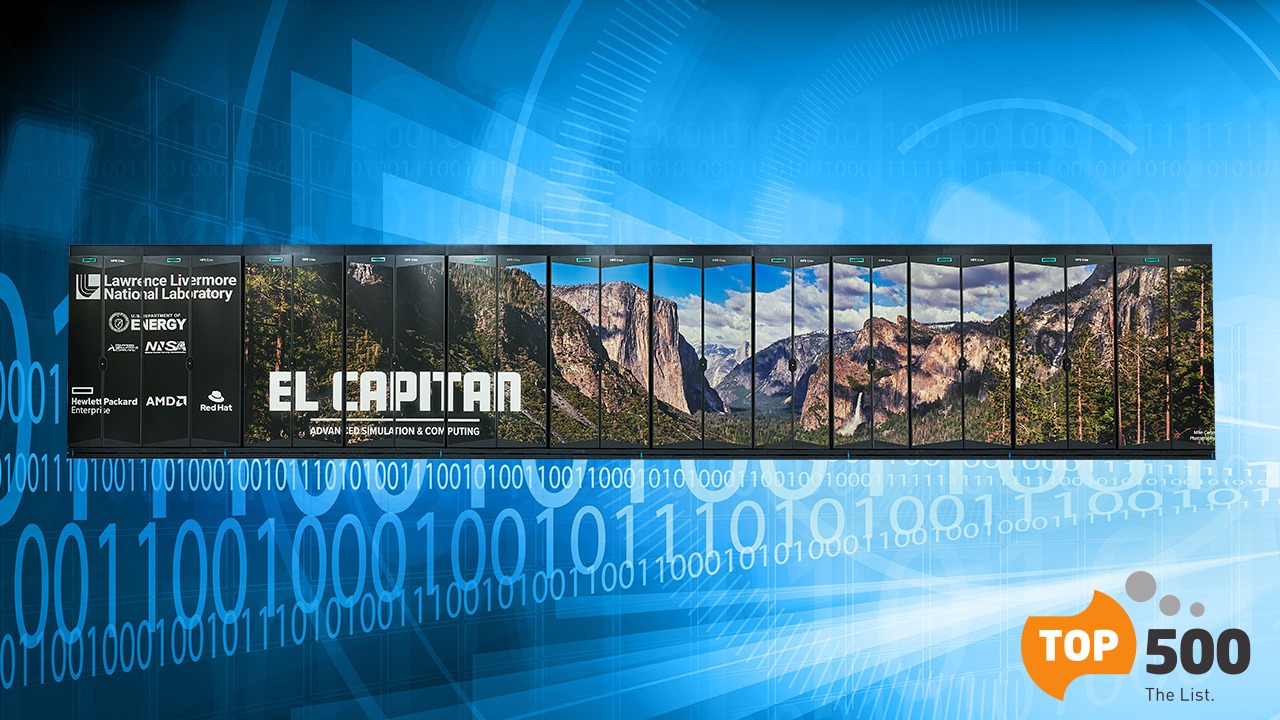 El Capitan da HPE é o supercomputador mais rápido do mundo e dá liderança aos EUA