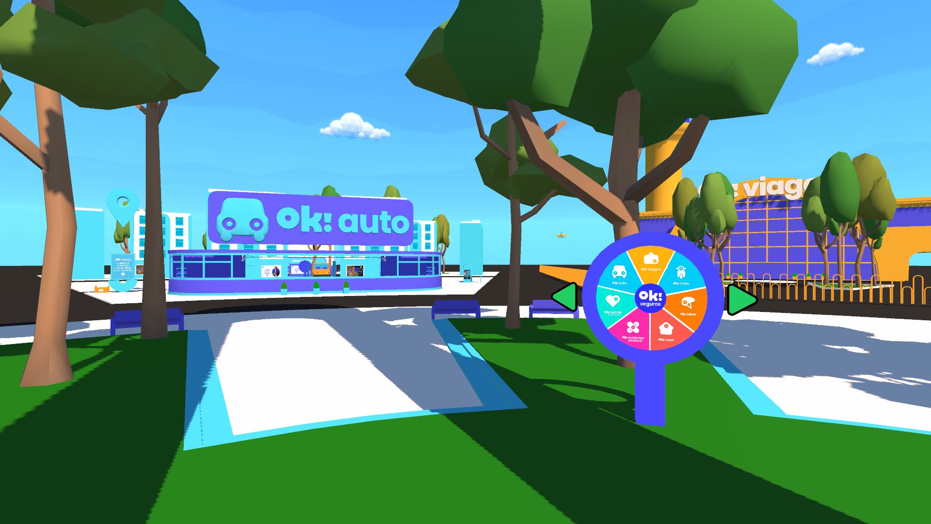 Metaverso tem novos inquilinos: ok! seguros inaugura cidade virtual com sete quarteirões