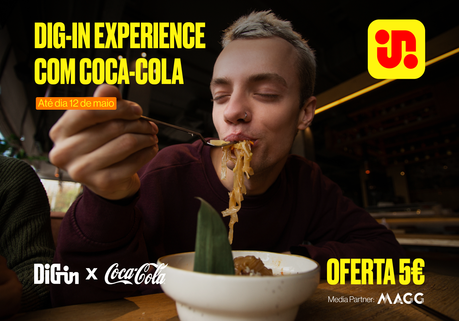Vá ao primeiro Festival DIG-IN Experience com Coca-Cola (e acumule 5€ para usar na app)